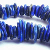 Wonderful Deep Blue Lapis Slate Chip Beads