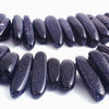 Glamorous Shiny & Sparkling Bluestone Icicle Beads