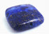 3 Large Deep Royal Blue & Gold Lapis Square Beads