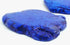 Two Huge Royal Blue Turquoise Slab Beads - 53mm x 42mm