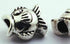 10 Large Silver Fish Bead Spacers - Unusual!