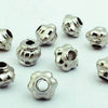 100 Tiny Silver Cog Bead Spacers