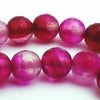 65 Faceted Deep Violet Agate 6mm Beads