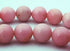 Large Soft Pink 10mm Agate Beads