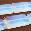 Large Shimmering Opalite Moonstone Pillow Beads