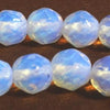 Mystical Faceted 6mm Opalite Moonstone Beads