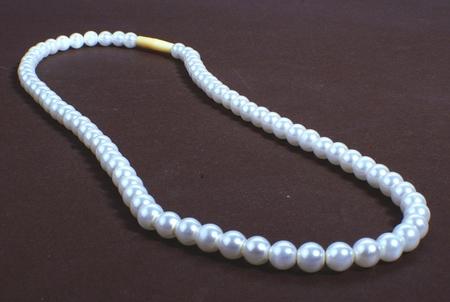 Elegant 6mm Faux Pearl Necklace