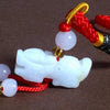 Lucky Chinese Year of the Dragon Jade Pendant