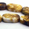 31 Desert Amber Tablet Beads