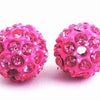 Sensuous Paradise Pink Crystal Charm Bead
