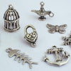 4 to 10 Silver Charms for Charm Bracelets