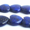 Royal Blue Deep-Love Lapis Heart Beads