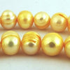 Large 10mm Sunflower Yellow Summer Pearls