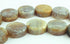 22 Large 16mm Gleaming Agate Chunky Button Beads - looks like marble!