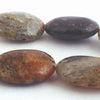 Distinctive Glossy 18mm Agate Oval Beads
