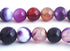 Ravishing Deep Elderberry  Agate 6mm Beads