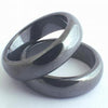 Sleek Chunky Magnetic Hematite Ring
