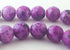 Ravishing Purple Calsilica Beads - 6mm or 8mm