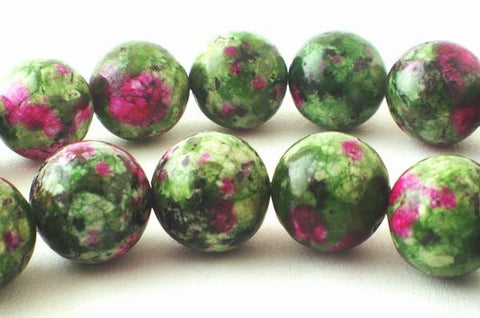 Ruby Zoisite Beads