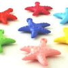 10 Large Mixed Starfish Pony Beads - Fantastic Colours!