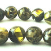 Versatile Worldly Avocado-Green Amber 5mm Beads