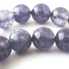 Stylish 8mm Ash-Grey Agate Beads