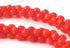 125 Unusual Siamese Red Sea Bamboo Coral Beads