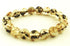 Distinctive White Amber Bead Bracelet