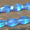 70 Baby-Blue Small Crystal Teardrop Beads