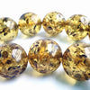 23 Powerful Large 18mm Dandelion-Yellow Amber Beads