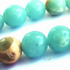 Refreshing Aqua-Blue Snakeskin Jasper Beads- 6mm or 8mm