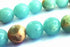 Refreshing Aqua-Blue Snakeskin Jasper Beads- 6mm or 8mm