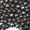 Rich Peacock Black 5mm Chinese Pearls
