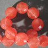 Passionate Cherry Quartz Faceted Beads - Large 10mm
