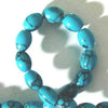 Oval Chinese Turquoise Beads - 6mm