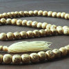 Oriental Wood 108 Buddha Bead Mala Necklace