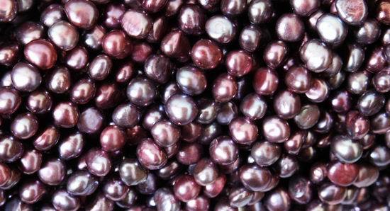 Shiny Russet Biwa Pearls - 5mm