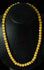 Vibrant Yellow Jade Bead Necklace