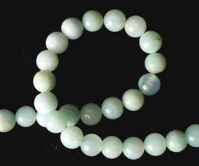 Misty Natural Amazon Beads - 4mm, 6mm or 8mm