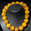 Colossal Chinese Yellow Amber Prayer Beads