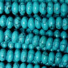 Beautiful Chinese Turquoise Rondelle Bead String - 6mm & 8mm