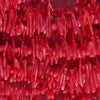 Striking Rich Red Sea Bamboo Coral Small Chip Beads