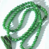 Tibetan Buddhist 12mm Jade Full Mala Necklace