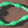 Chinese Mixed Round & Oval Jade Beads - easy to make into a necklace!