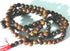 Long Tibetan Agate Mala Bead Necklace