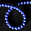Midnight Blue Howlite Beads - 6mm