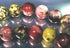 Soothing Pink & Yellow Rhodonite Beads-6mm or 8mm