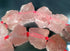 14 Graduated Rough-Cut Knotted Rose Quartz Nuggets - Large & Heavy!