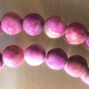 Natural Frosted / Matte  Purple Sugilite Beads- 6mm, 8mm or 12mm