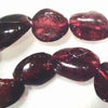 Small Mahogany Garnet Nugget Beads